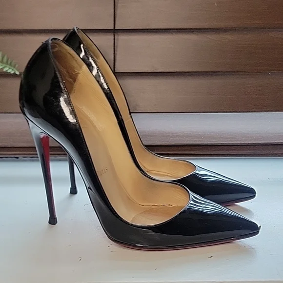 Christian Louboutin 100 MM Kate Heels - Picture 6 of 11